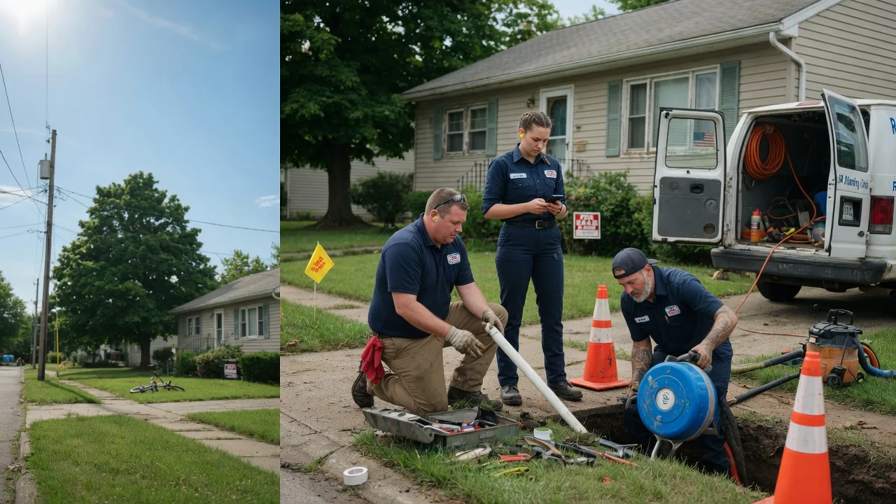 Sewer Line Repair in Hometown, IL near me